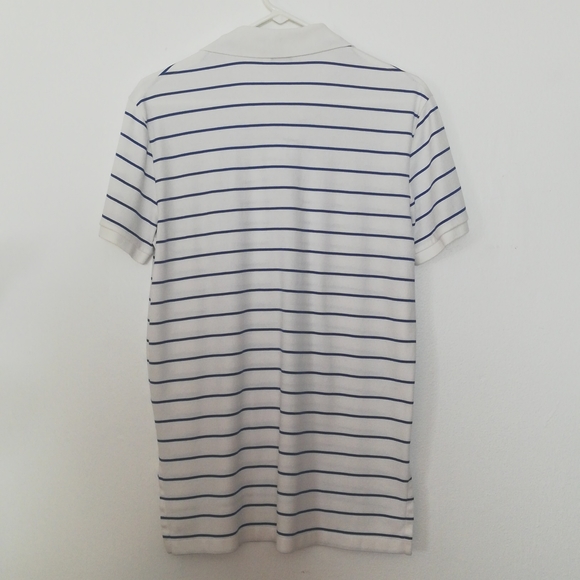 SOLD Polo Ralph Lauren Pima Soft Touch Striped Polo Shirt Men's Size M - Picture 5 of 6